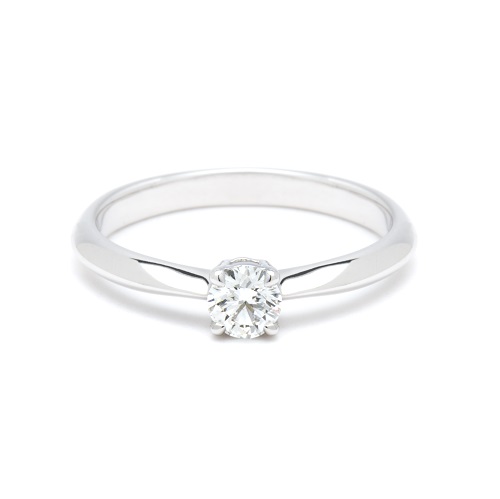 solitaire sharp ring