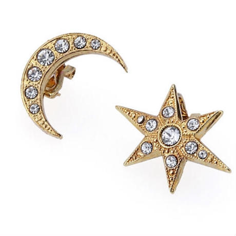 STAR&MOON earring (gold)