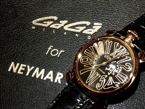 【世界110本限定】ガガミラノ腕時計ネイマールコラボモデル
