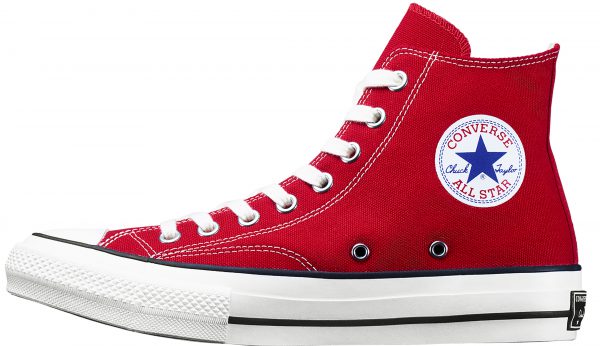 CHUCK TAYLOR CANVAS HI（レッド）横