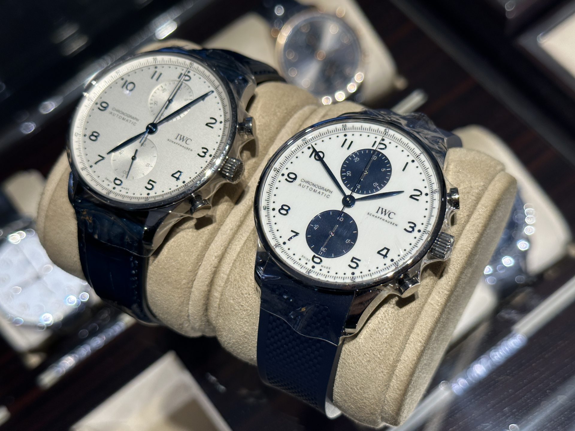 IWC】ポルトギーゼ・クロノグラフ 選べる文字盤の魅力。 | THREEC