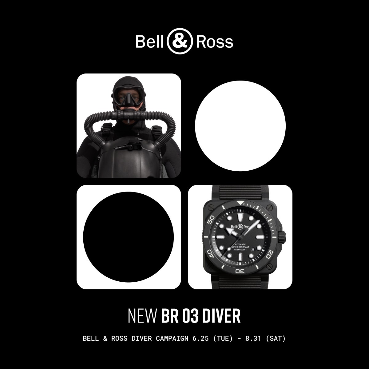 【ベル&ロス】Bell&Ross Diver Campaign開催中！