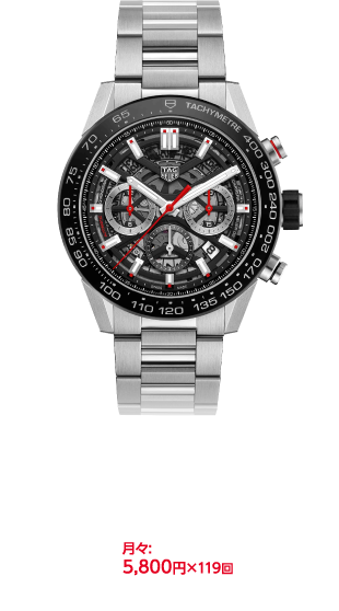 タグ･ホイヤー カレラ キャリバー ホイヤー02 クロノグラフ　640,000円［＋税］