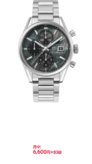 【日本限定500本】タグ・ホイヤー カレラ キャリバー16 クロノグラフ 日本限定モデル　505,000円［＋税］