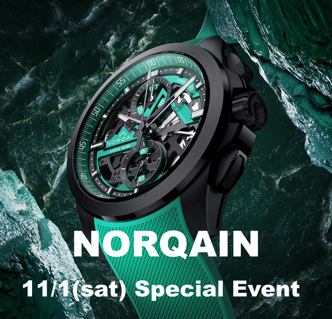 【THREEC新潟】NORQAIN Special Event  11月1日(sat)開催!